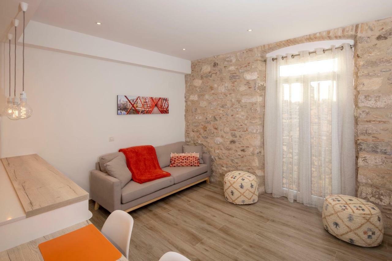 Apartamento histórico en el Barri Vell Gerona Exterior foto