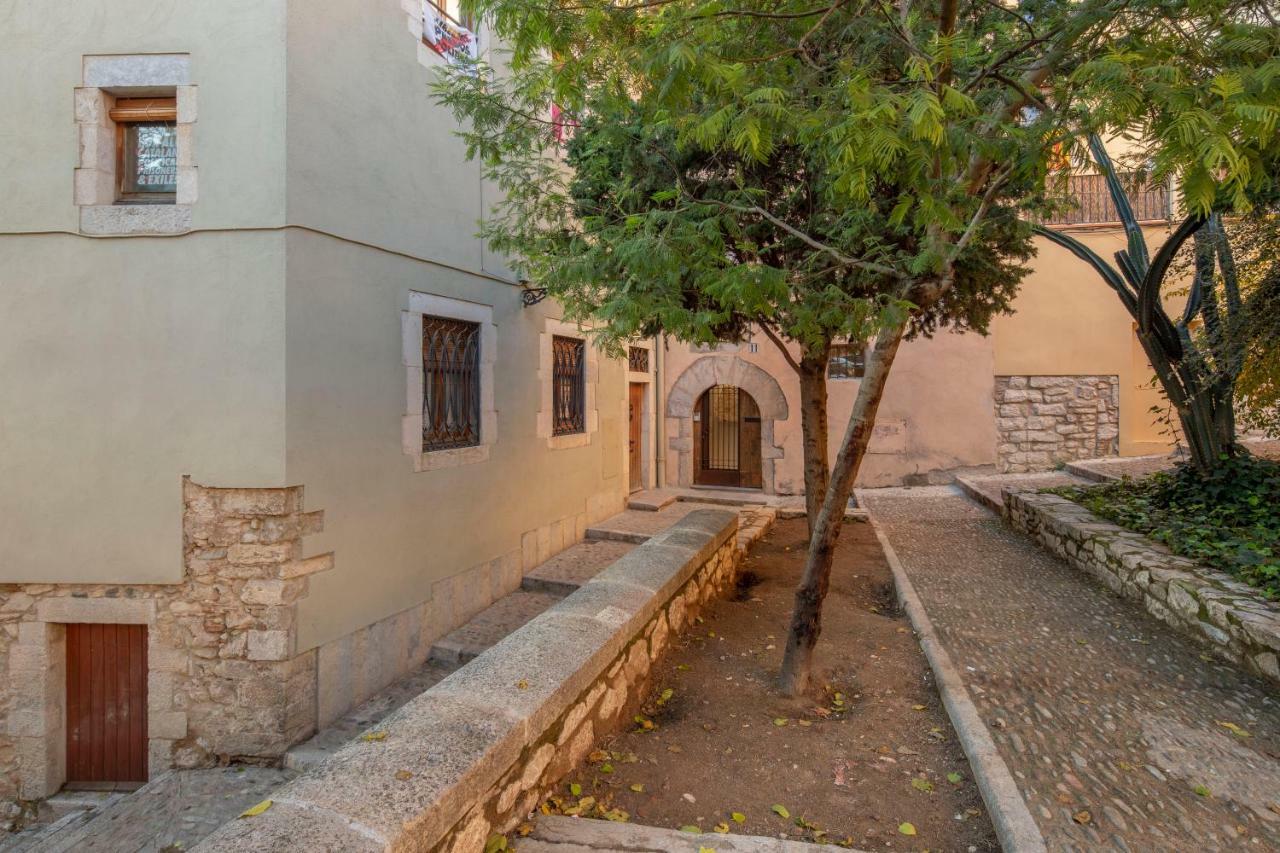 Apartamento histórico en el Barri Vell Gerona Exterior foto